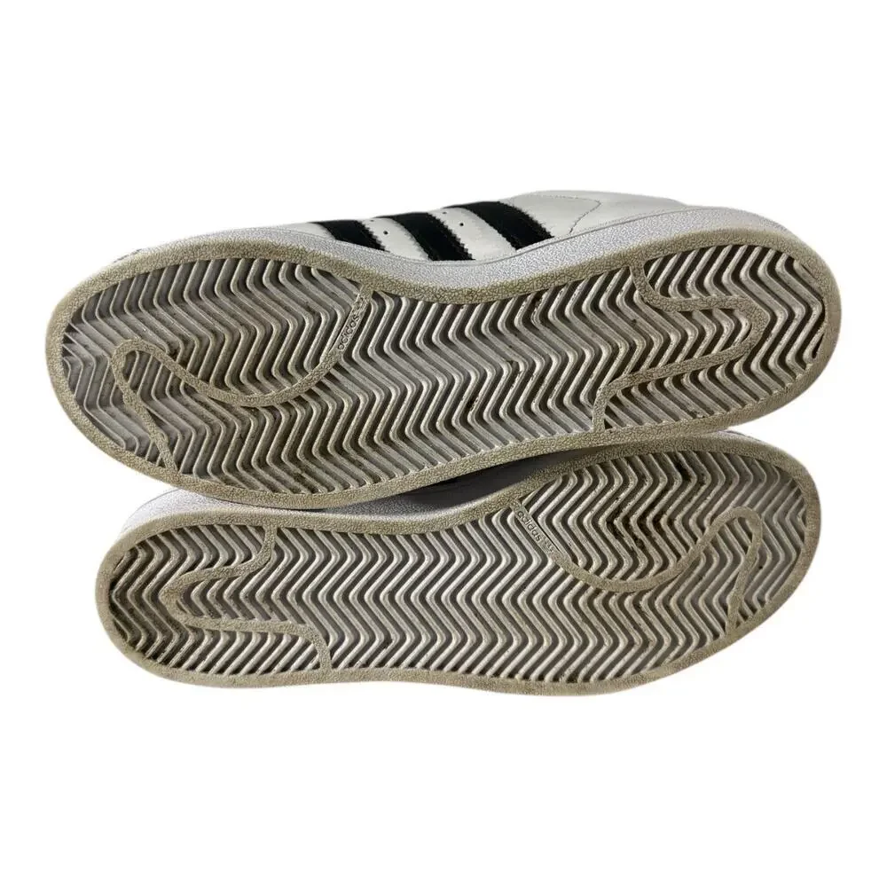 Adidas Originals Superstar Sneakers Womens Size 6 White Black Stripes